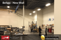 Add a wall to your warehouse