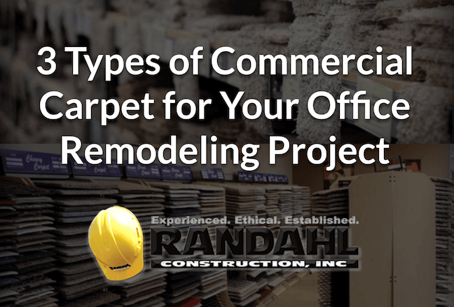 Types of carpet office remodel