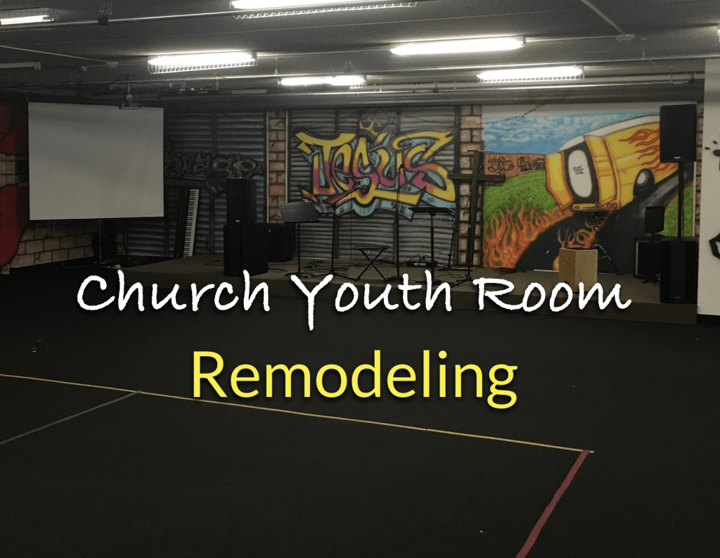 church youth room remodel