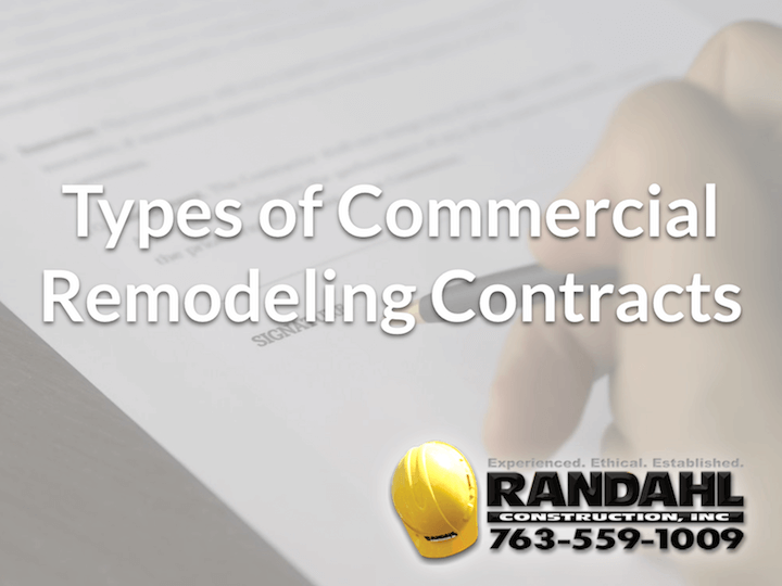 Commercial Remodeling Contracts