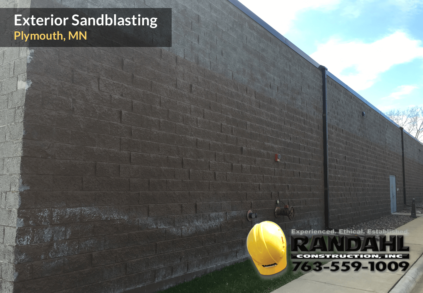 mn exterior sandblast contractor
