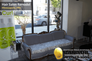 Hair Salon Remodeling Project Minneapolis