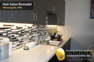 Hair Salon Remodeling Project Minneapolis