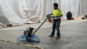 Commercial Concrete Equipment Pad Installation