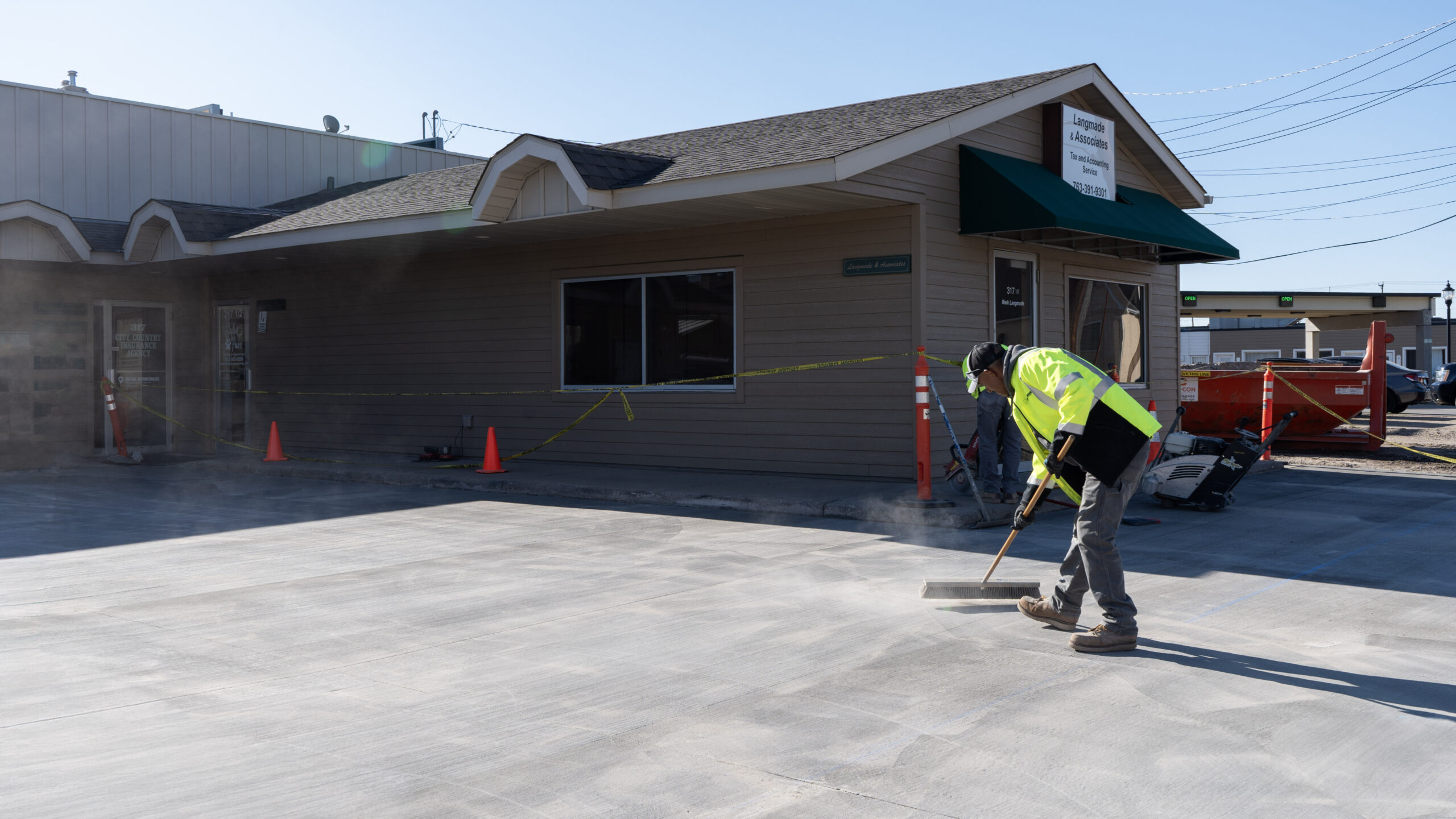 Commercial Concrete Parking Lot Contractor Minneapolis MN